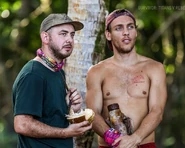 Alex and Mark talking on the new Rebels tribe.