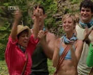 Morgan is happy that Stephenie is on her tribe.