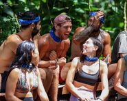 Tasi at the Survivor Auction.
