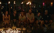 Gondol at Tribal Council.