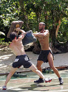 Gregg fights Ibrehem in Palau.