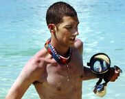 Ryan S. in a Immunity Challenge.