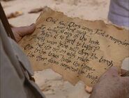 The very first Tree Mail in Survivor: Borneo.