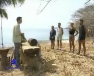 The final four at the Orienteering challenge.