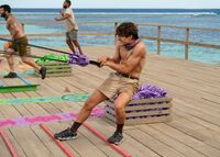 Carson competing for Tika in Survivor 44.