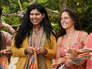 Karishma and Chelsea as a part of Lairo.