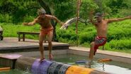 Grant defeats Boston Rob in Redemption Island.