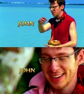 Cochran's shots in the intro.