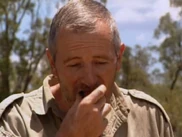 Rodger at the food challenge, Day 6.