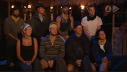 Magkal at the first Tribal Council