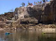 The cliff in Australia