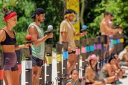 Jaguares competes in the Individual Immunity Challenge, Bow Diddley.