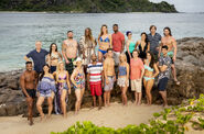 Survivor: David vs. Goliath cast.