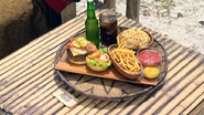 The castaways must decide between competing for food...