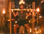 Clay competes in the Final Immunity Challenge.