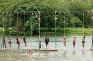 Jaguares competes in the twelfth Individual Immunity Challenge.