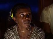 Vee at her third Tribal Council.