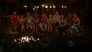 Bikal attending their first Tribal Council.