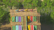 The puzzle station in San Juan del Sur.