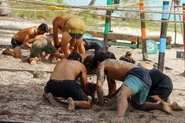 Jaguares competes in the first Reward Challenge of the twelfth cycle.