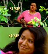 Susie's opening shots.