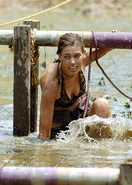 Amanda during the challenge.