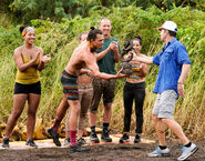 Kama winning immunity.