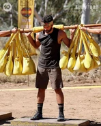 Emmett competing in Shoulder the Load.