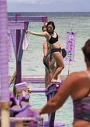 Vokai competing in Island of the Idols.