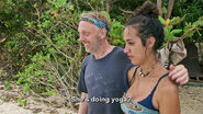 Angelina watches Alison throw up.