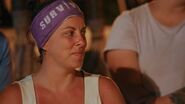 Vicky at Kalooban's first Tribal Council.