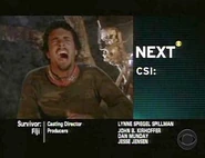 An angry Rocky screams after being voted out.