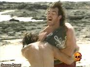 Shane competes for immunity.