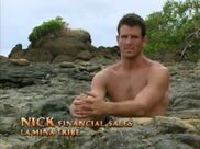 Nick making a confessional as a member of La Mina.