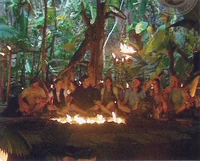 Survivor 2001 (Portugal) Tribal Council.