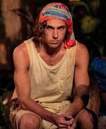 Xander at Tribal Council, Day 19.