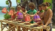 The first round of the first individual Immunity Challenge, Caramoan Catering.