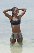 Roxy at the Matsing beach.