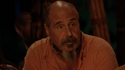 Mike at his only Tribal Council.
