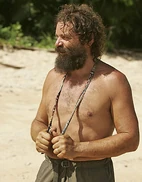 Rupert Boneham as part of the Heroes tribe.