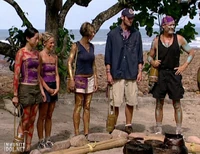 Sook Jai at what they thought was the merge.