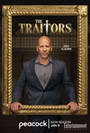 Tony's promotional photo for The Traitors 3.