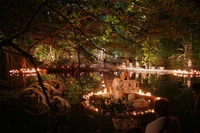 La isla de los famosos: Una aventura Maya Tribal Council.