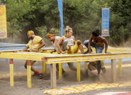 Soko at the third Immunity Challenge, Block in a Hard Place.