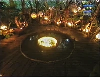 Expedición Robinson 2001 (Colombia) Tribal Council.