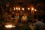 Raro at their fifth Tribal Council.