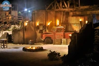 Survivor South Africa: Maldives Tribal Council interior.