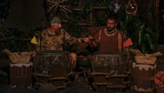 Gabler faces off against Jesse in the fire-making challenge.