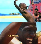 Gervase's shots in the intro.