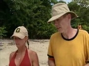 DanAndRuthMarie.jpg (46 KB) Dan with Ruth Marie, offering her a spot in the alliance.